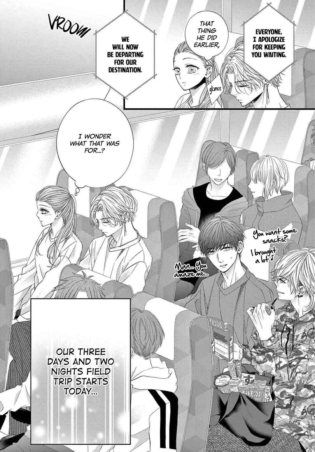 Page 9 Chapter 4 Hatsukoi no Tsuzuki wa Danshiryou de
