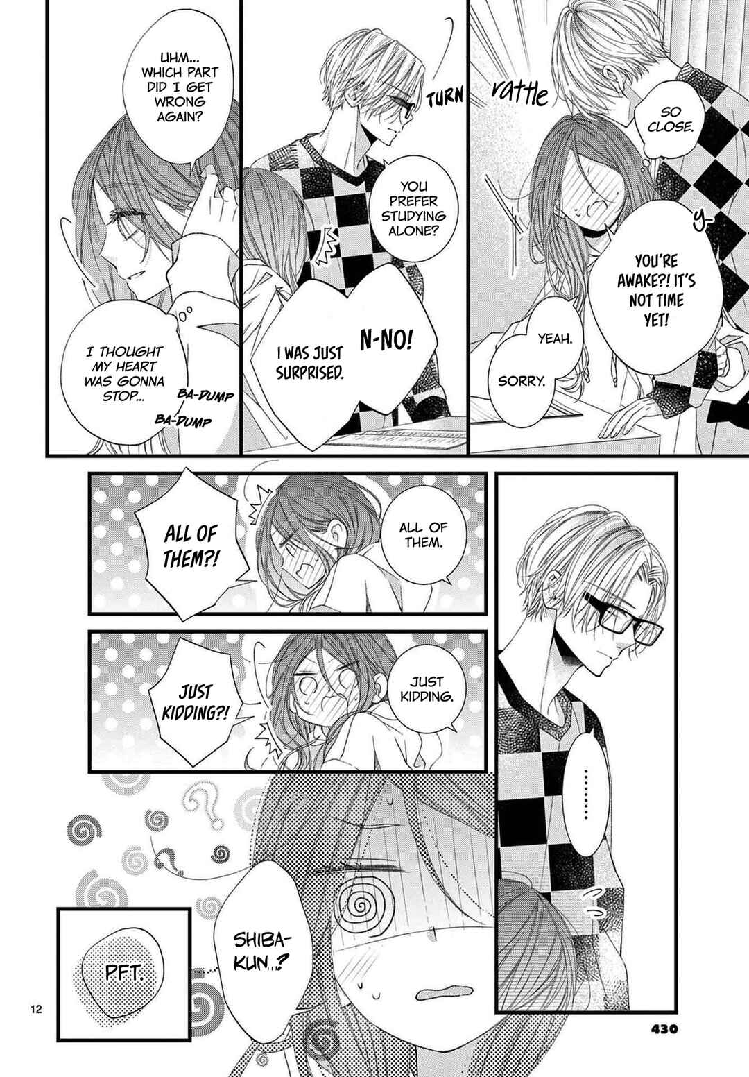 Page 12 Chapter 3 Hatsukoi no Tsuzuki wa Danshiryou de