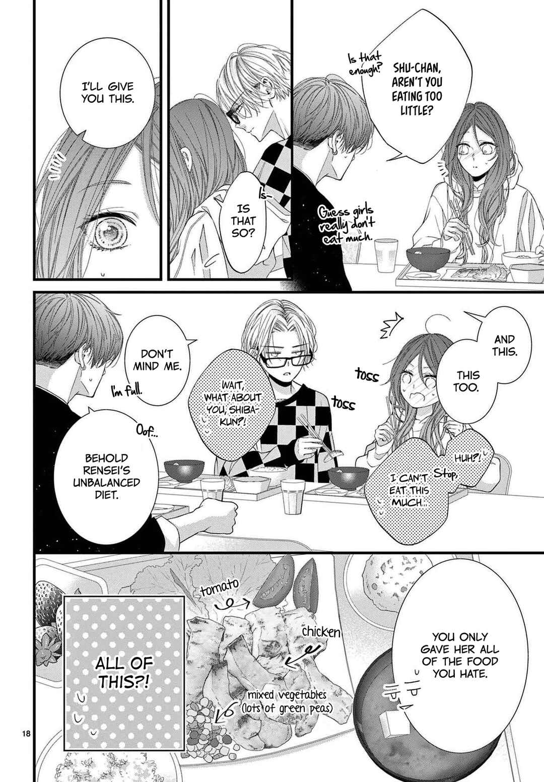 Page 18 Chapter 3 Hatsukoi no Tsuzuki wa Danshiryou de