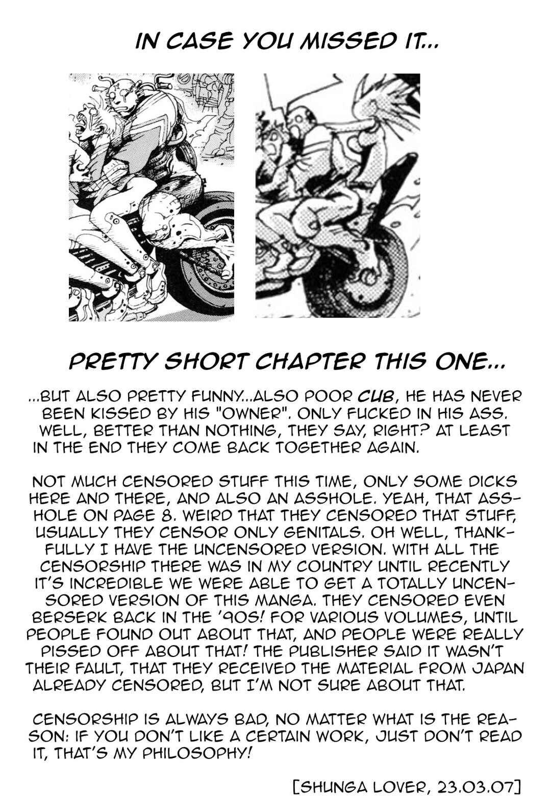 Page 15 Chapter 3 Violent Runner Vibrator