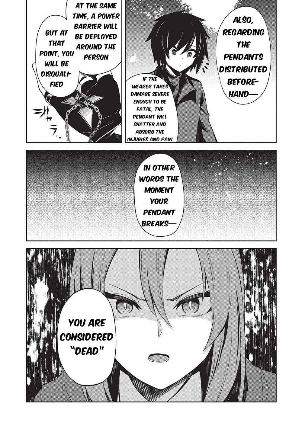Page 3 Chapter 25 Seinaru Kishi no Ankokudou