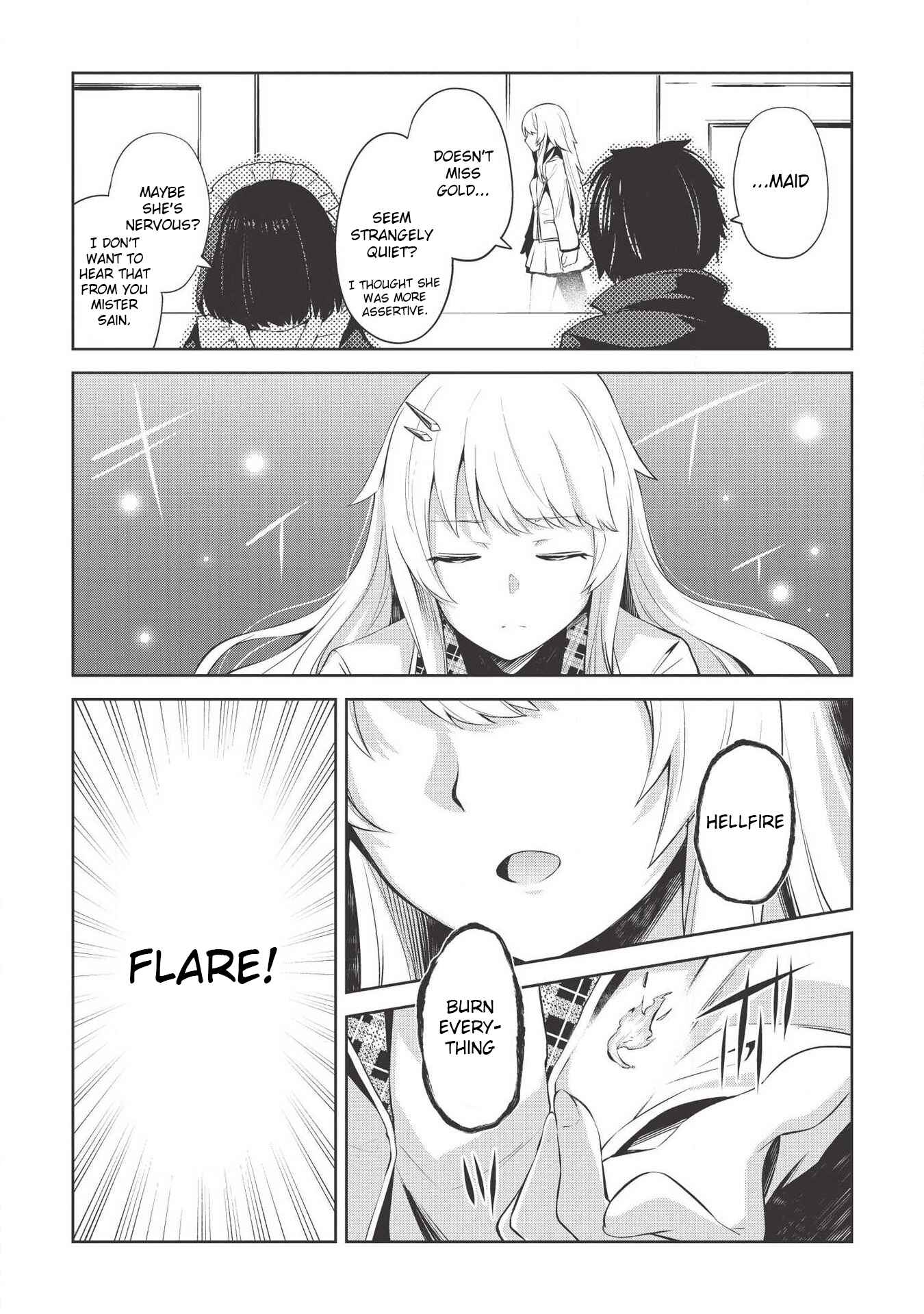 Page 19 Chapter 4 Seinaru Kishi no Ankokudou