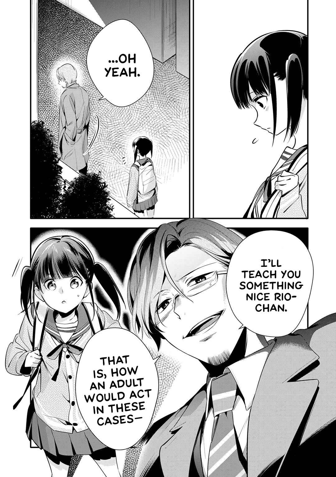 Page 8 Chapter 24 Oji-san ga Joshi●sei ni Warui Koto wo Oshieru Hanashi