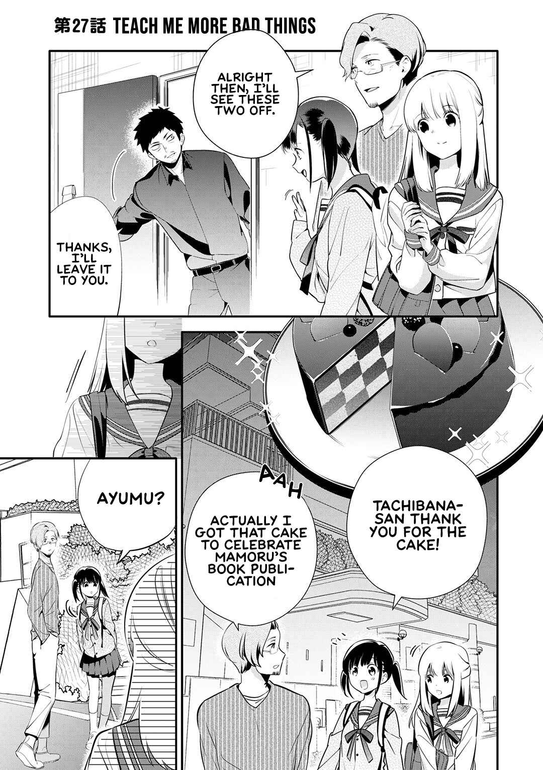 Page 2 Chapter 27 Oji-san ga Joshi●sei ni Warui Koto wo Oshieru Hanashi
