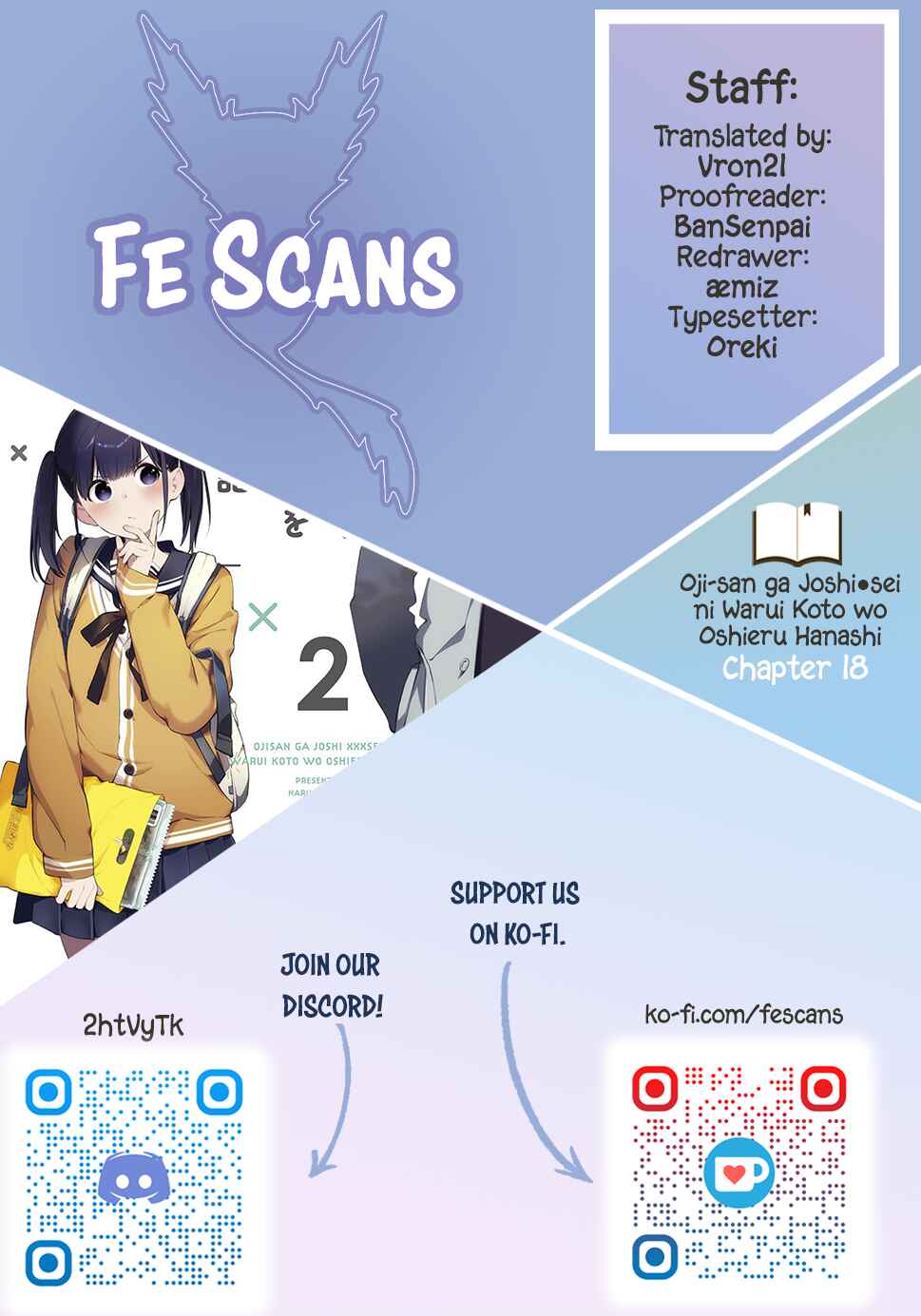 Page 1 Chapter 18 Oji-san ga Joshi●sei ni Warui Koto wo Oshieru Hanashi