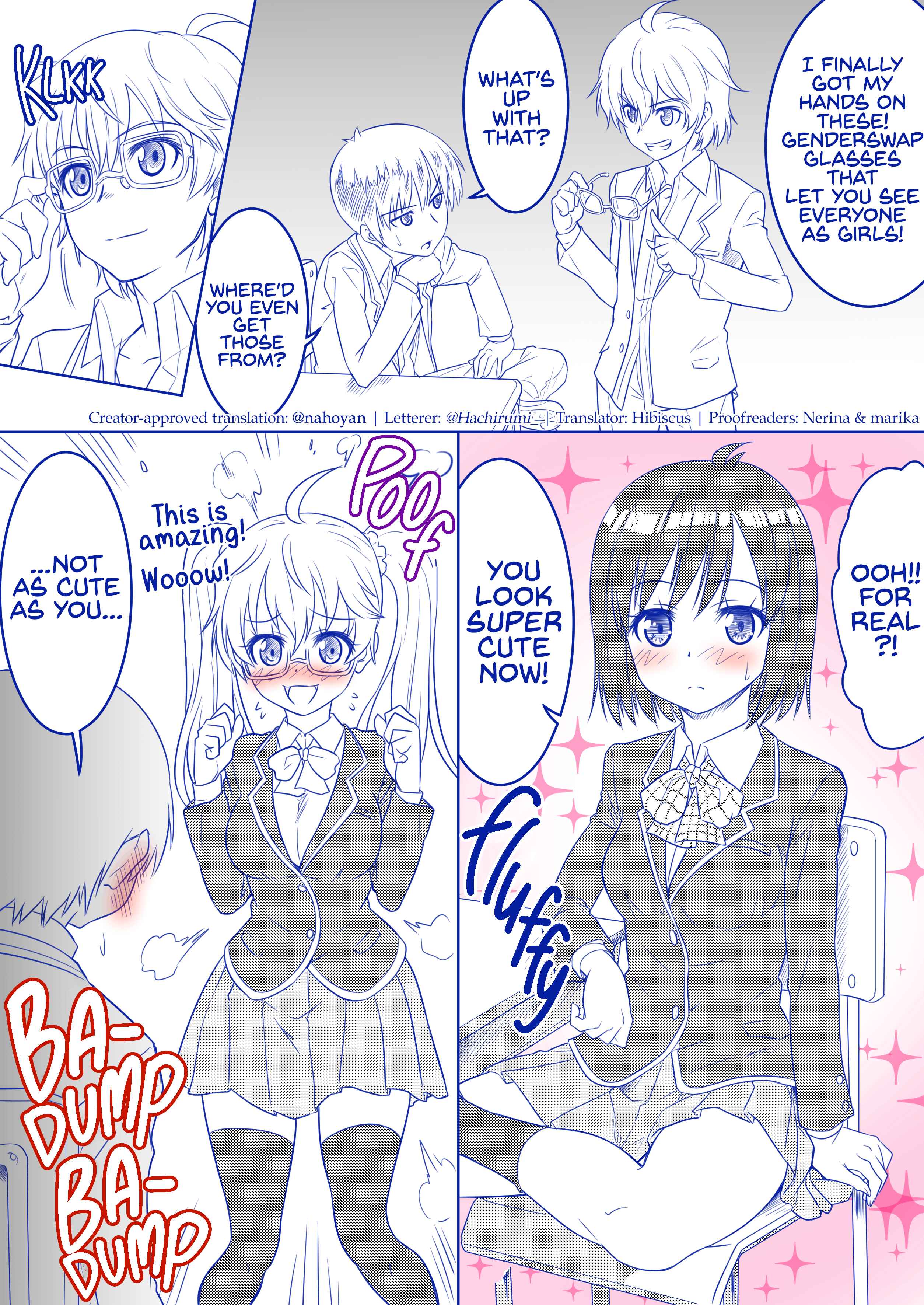 Page 1 Chapter Unknown_723e Glasses that Turn Everyone into Girls When You Put Them On