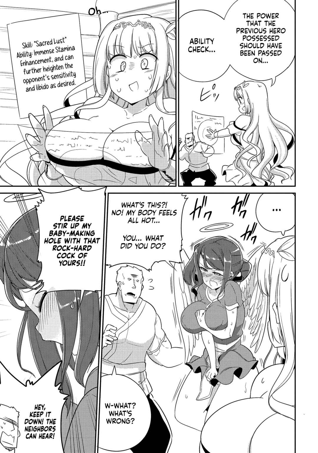 Page 9 Chapter 4 Erosugi Cheat de Isekai Harem♪ Comic Anthology