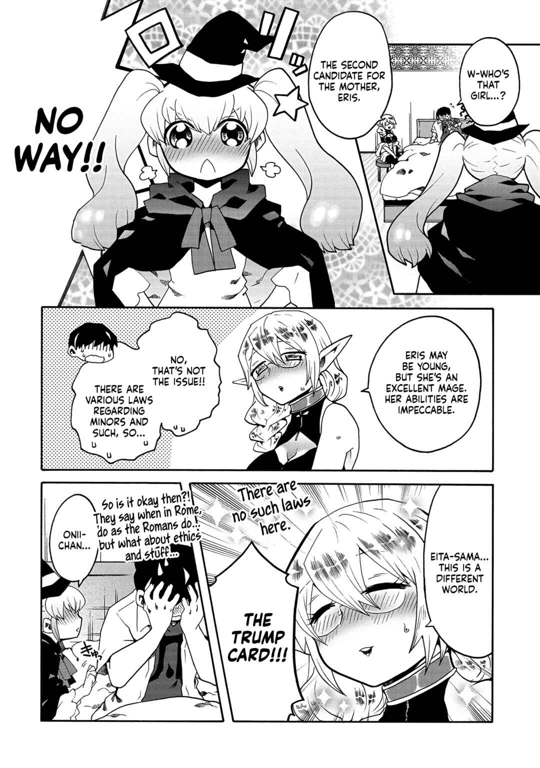 Page 10 Chapter 8 Erosugi Cheat de Isekai Harem♪ Comic Anthology