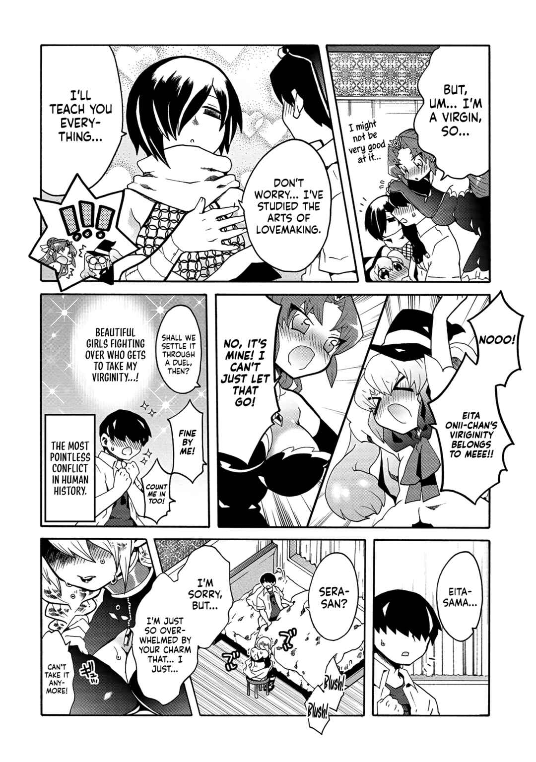 Page 16 Chapter 8 Erosugi Cheat de Isekai Harem♪ Comic Anthology
