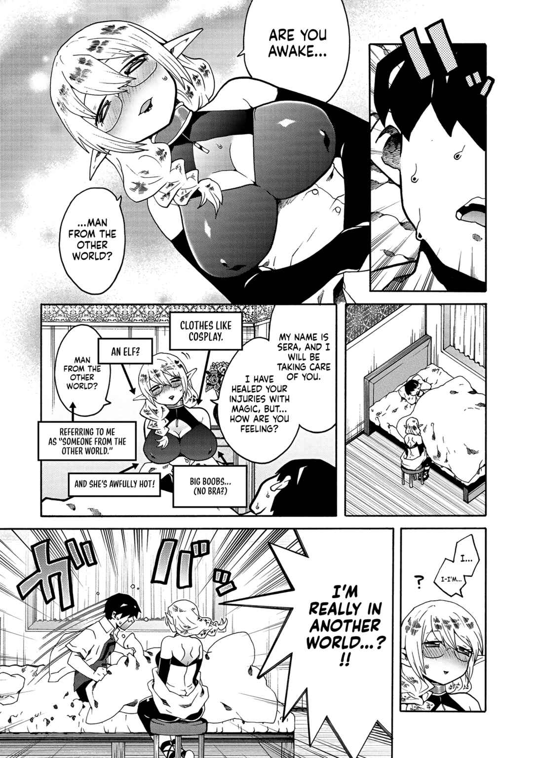 Page 4 Chapter 8 Erosugi Cheat de Isekai Harem♪ Comic Anthology