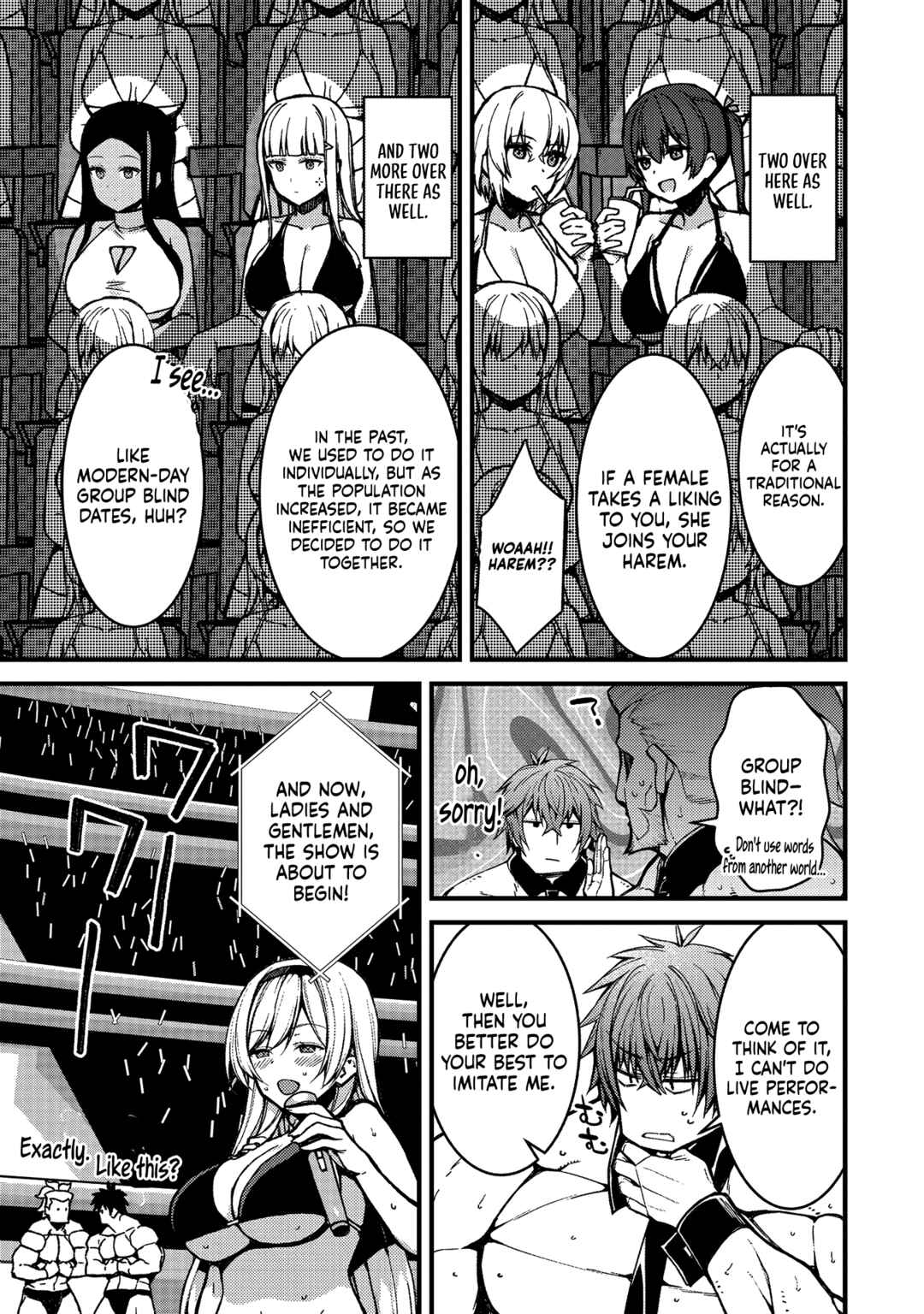 Page 9 Chapter 9 Erosugi Cheat de Isekai Harem♪ Comic Anthology