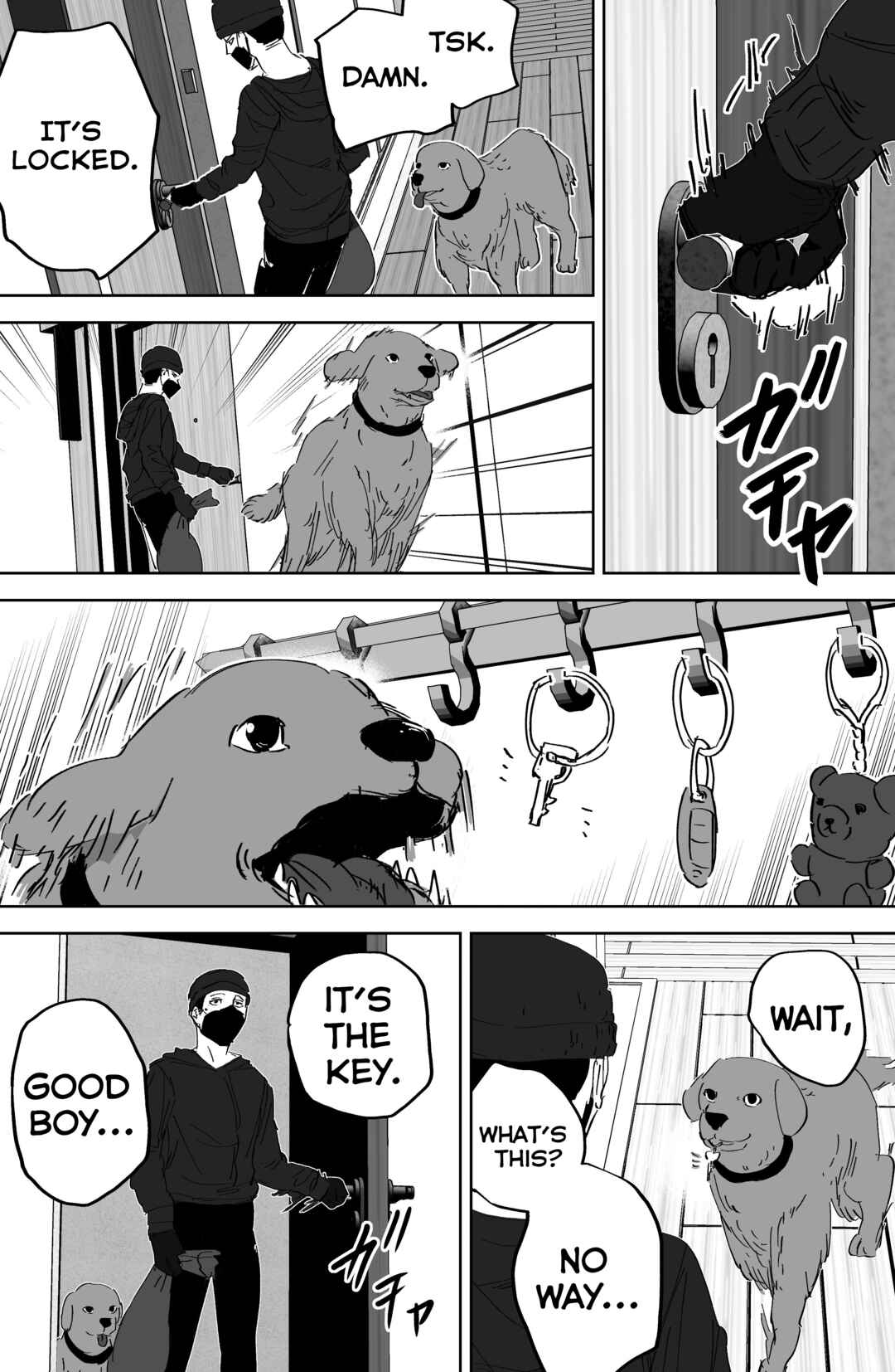 Page 5 Chapter Unknown_7ebd Dorobou ni Haittara Kai Inu ni Mitsukatta