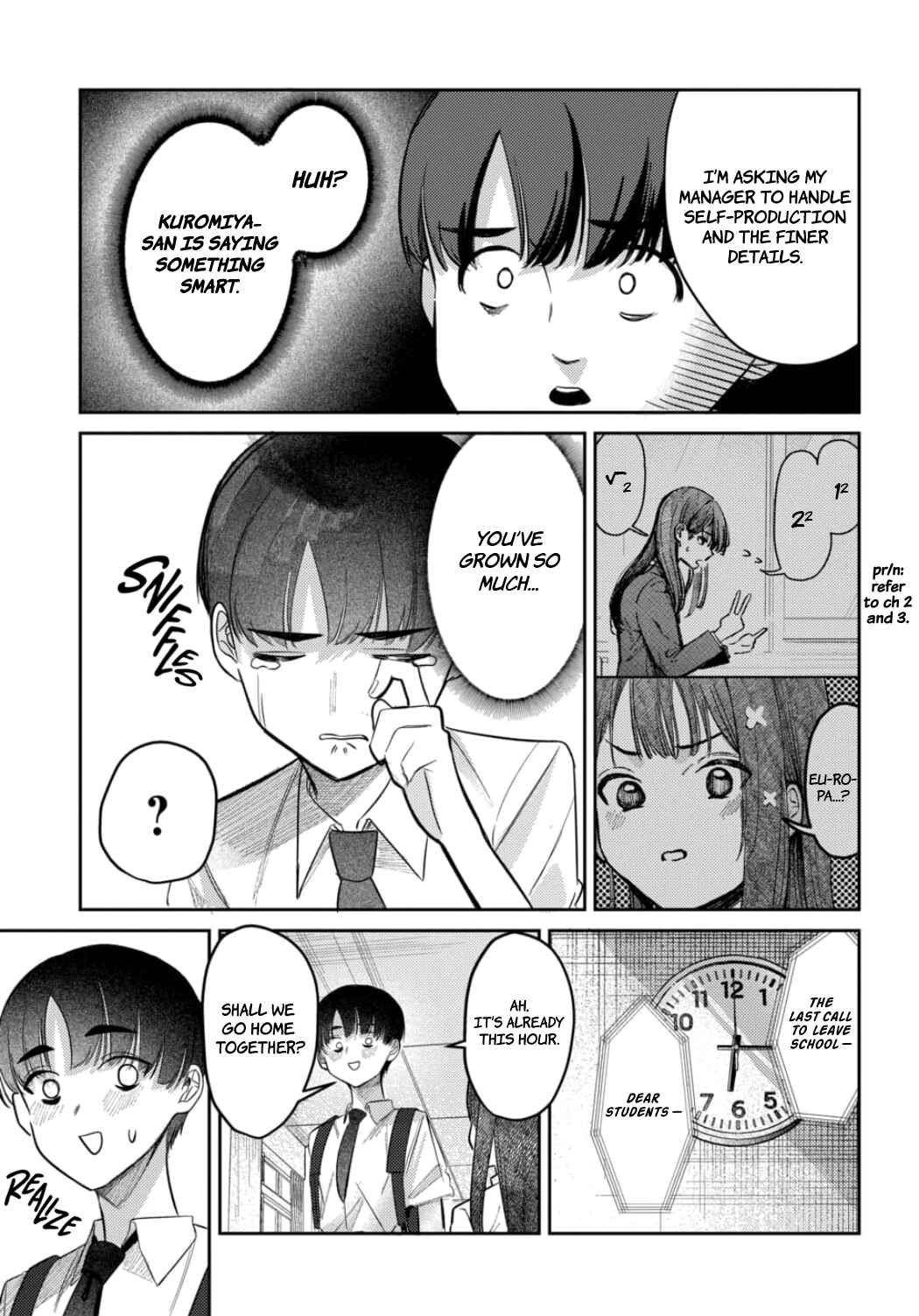 Page 7 Chapter 22 Houkago no Idol ni wa Himitsu ga aru