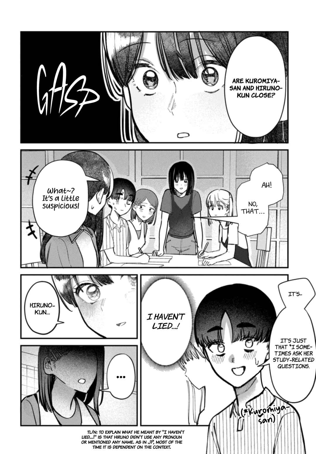 Page 13 Chapter 30 Houkago no Idol ni wa Himitsu ga aru