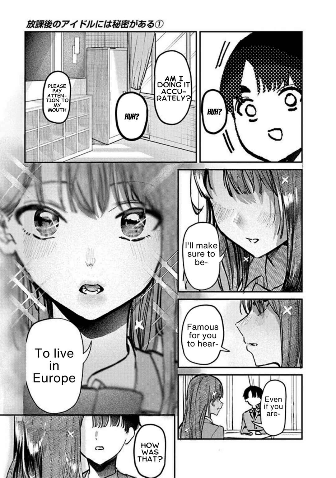 Page 9 Chapter 3 Houkago no Idol ni wa Himitsu ga aru