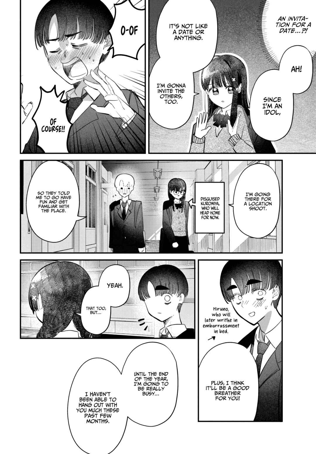 Page 12 Chapter 54 Houkago no Idol ni wa Himitsu ga aru