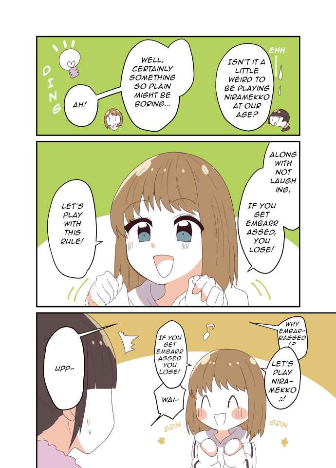 Page 2 Chapter 2 Brunette Bob and Black Side Ponytail