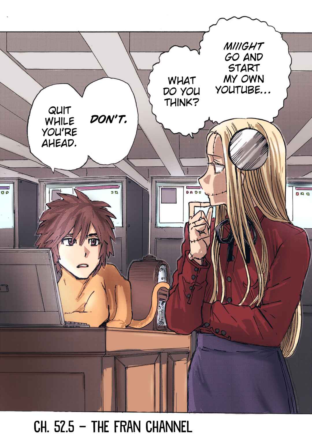 Page 1 Chapter 52.5 Franken Fran Frantic
