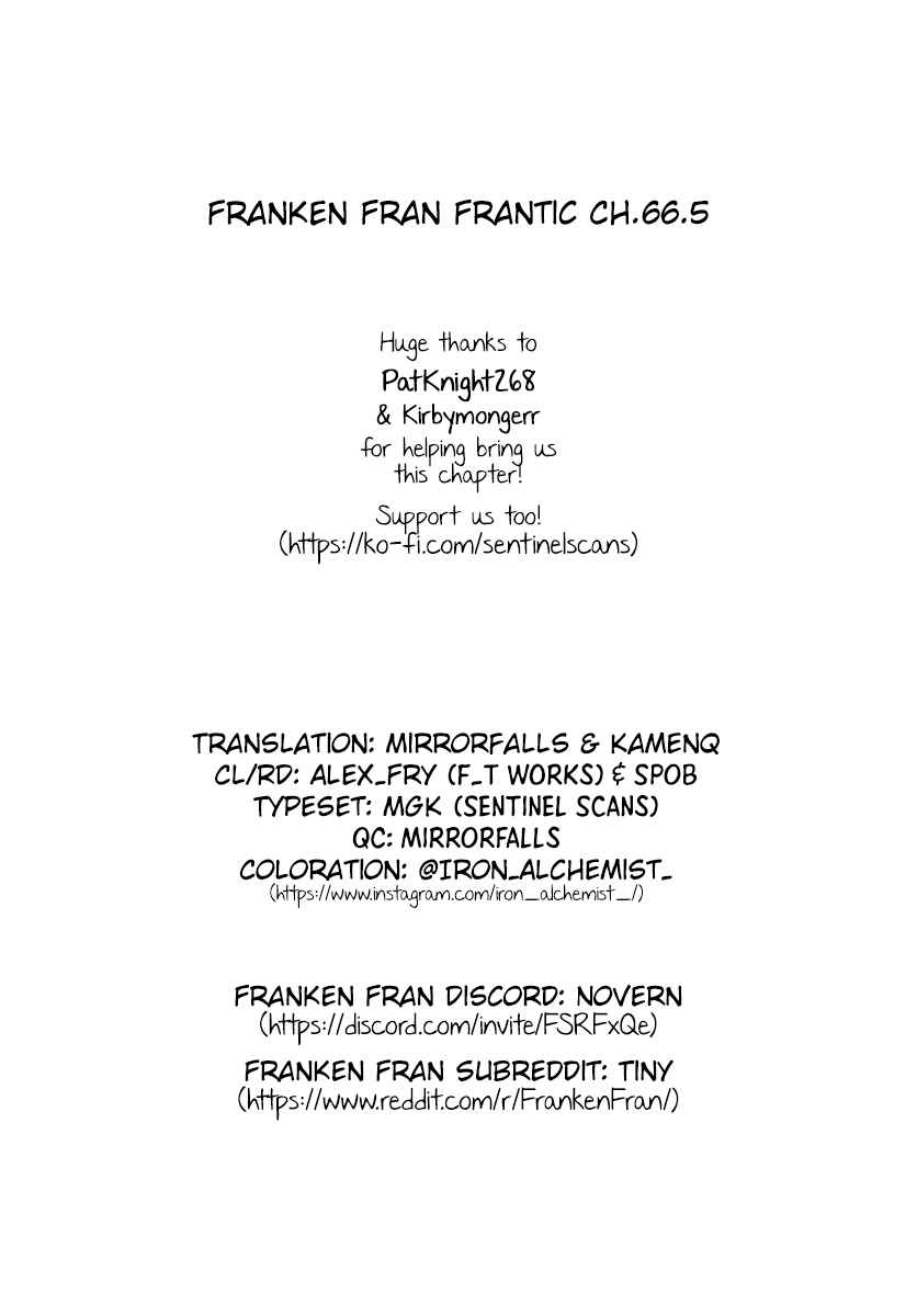 Page 5 Chapter 66.5 Franken Fran Frantic