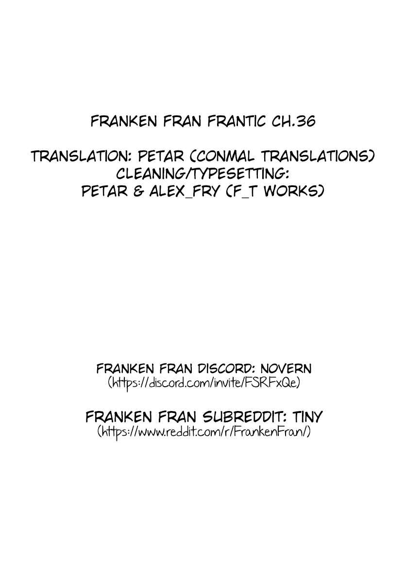 Page 23 Chapter 36 Franken Fran Frantic
