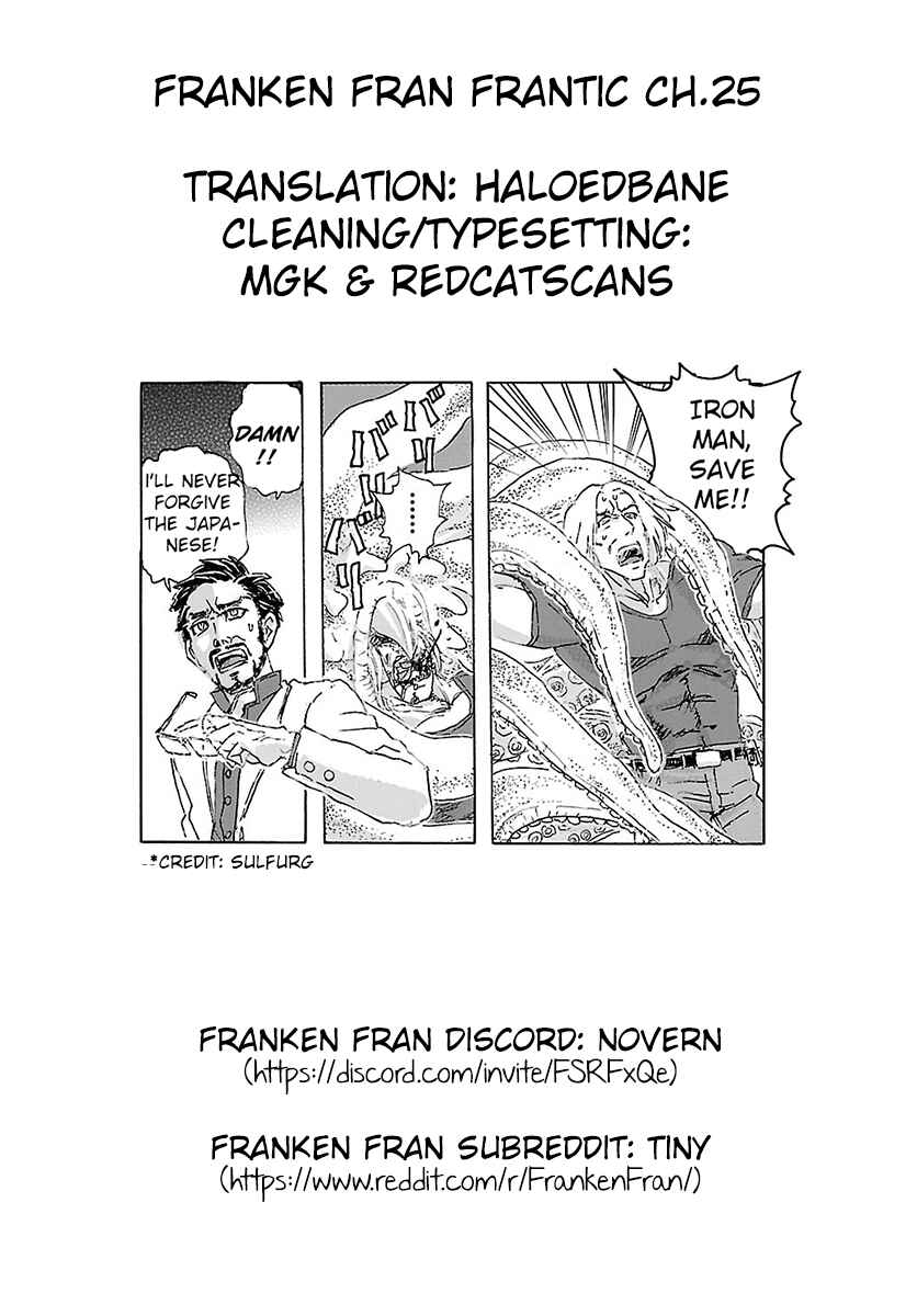 Page 25 Chapter 25 Franken Fran Frantic