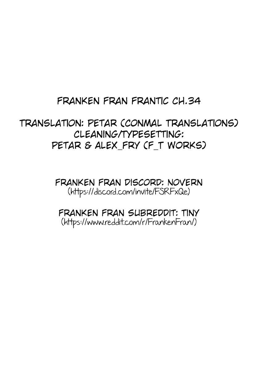 Page 25 Chapter 34 Franken Fran Frantic