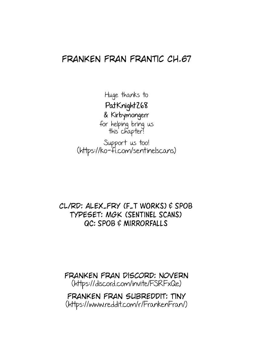 Page 24 Chapter 67 Franken Fran Frantic