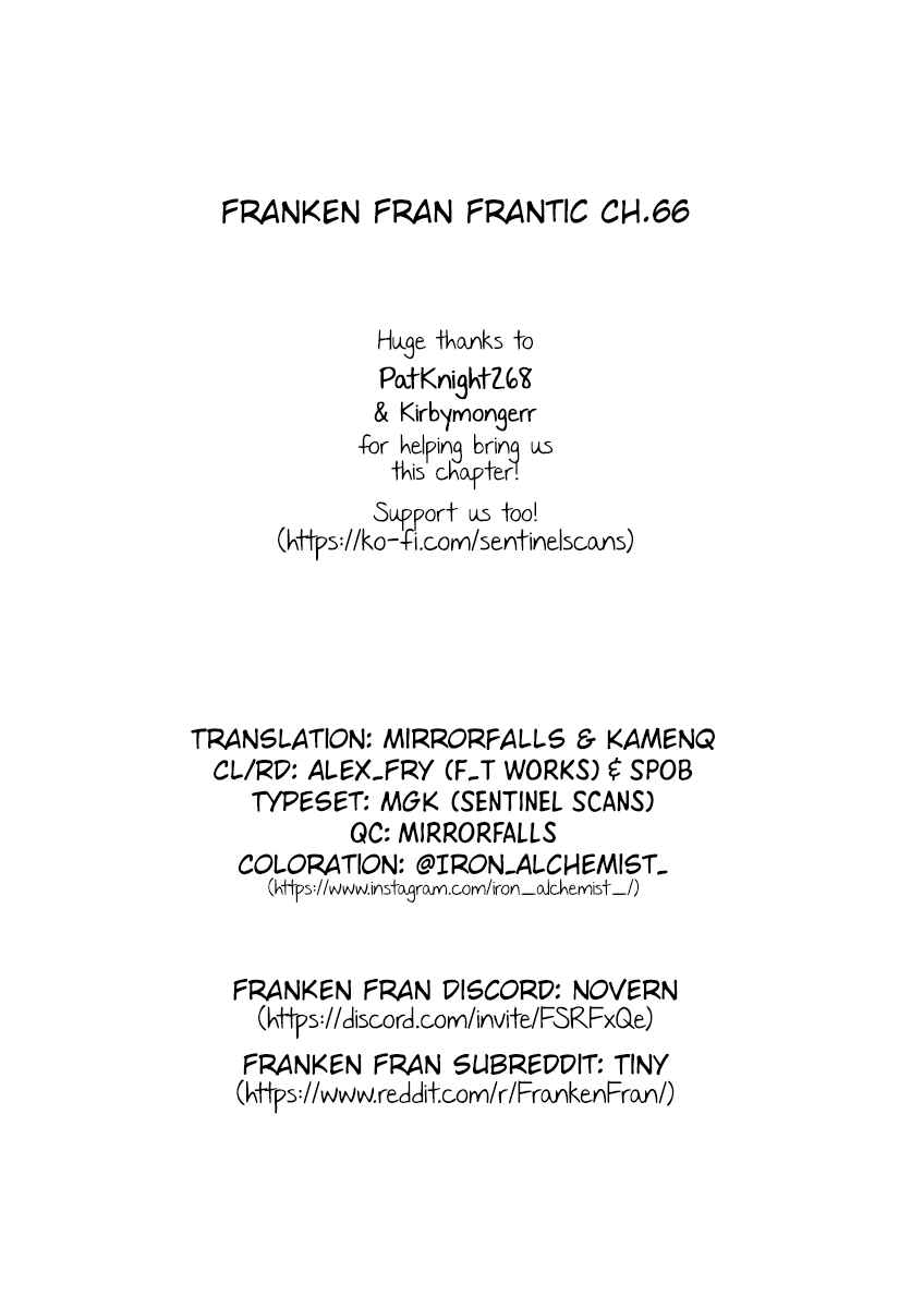 Page 24 Chapter 66 Franken Fran Frantic