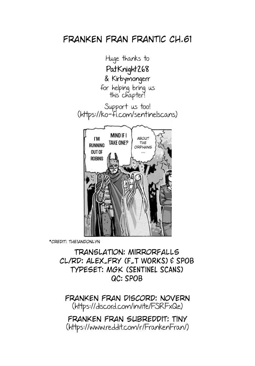 Page 25 Chapter 61 Franken Fran Frantic