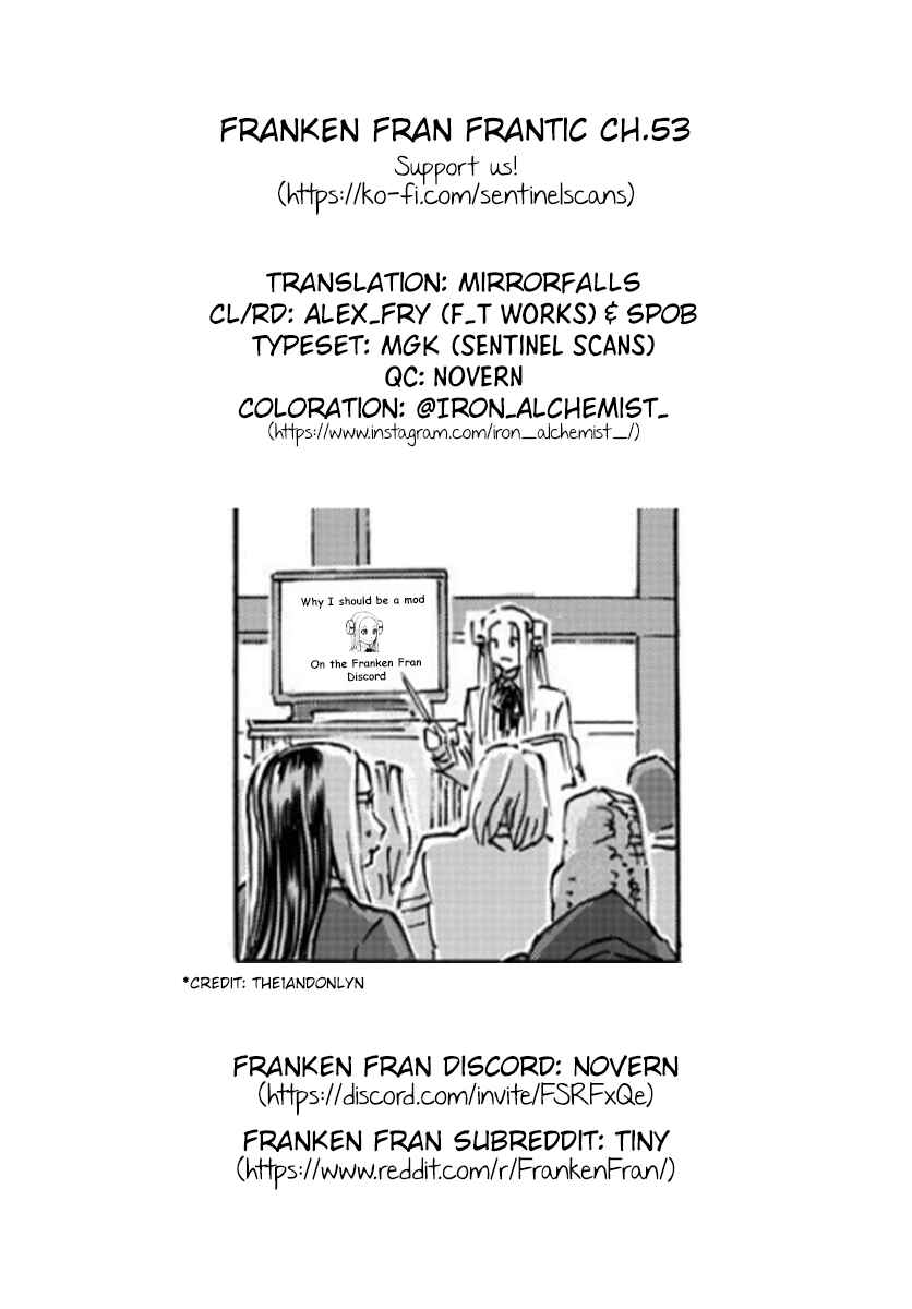 Page 25 Chapter 53 Franken Fran Frantic
