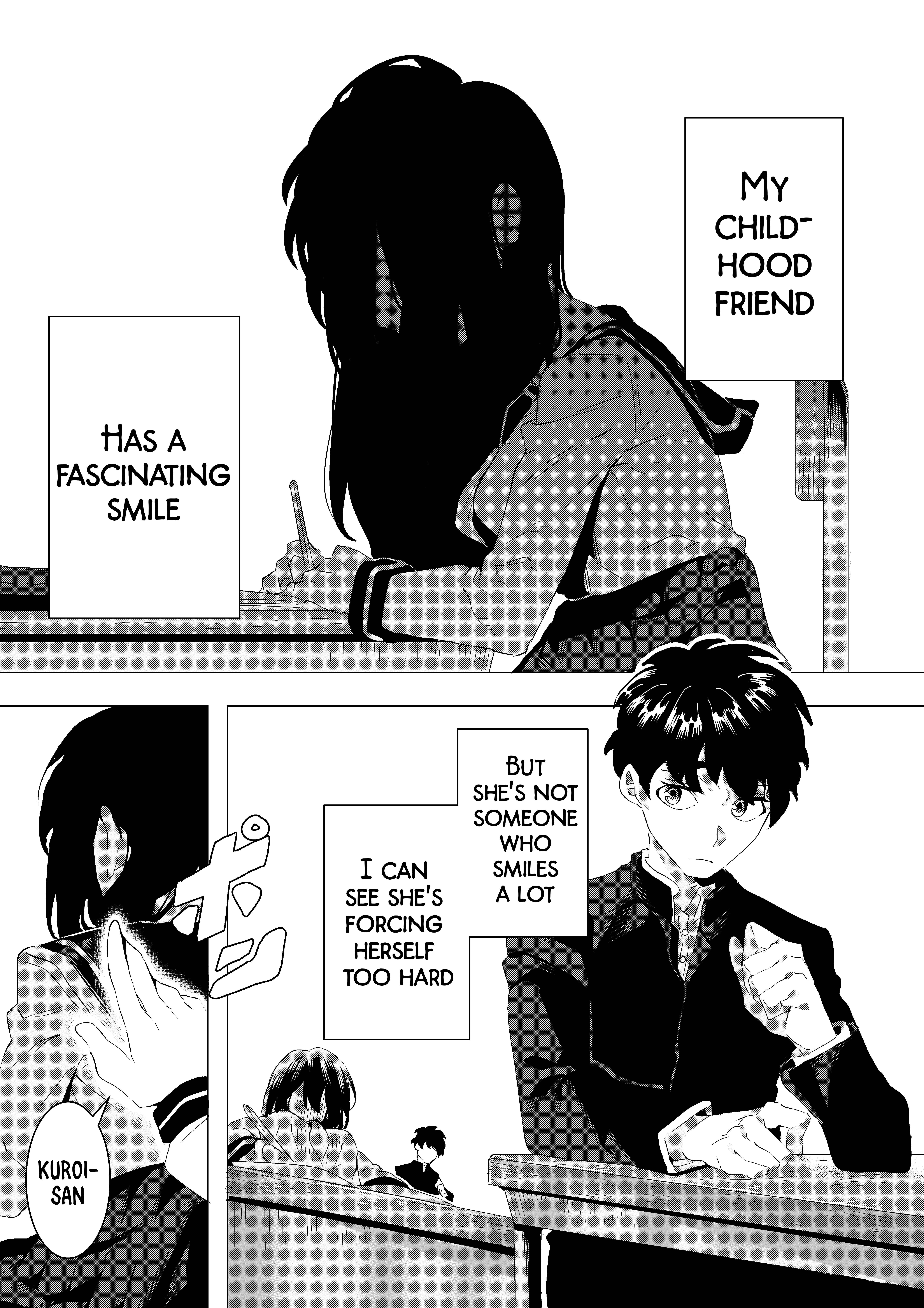 Page 1 Chapter 1 A Story About a Creepy Girls Smile