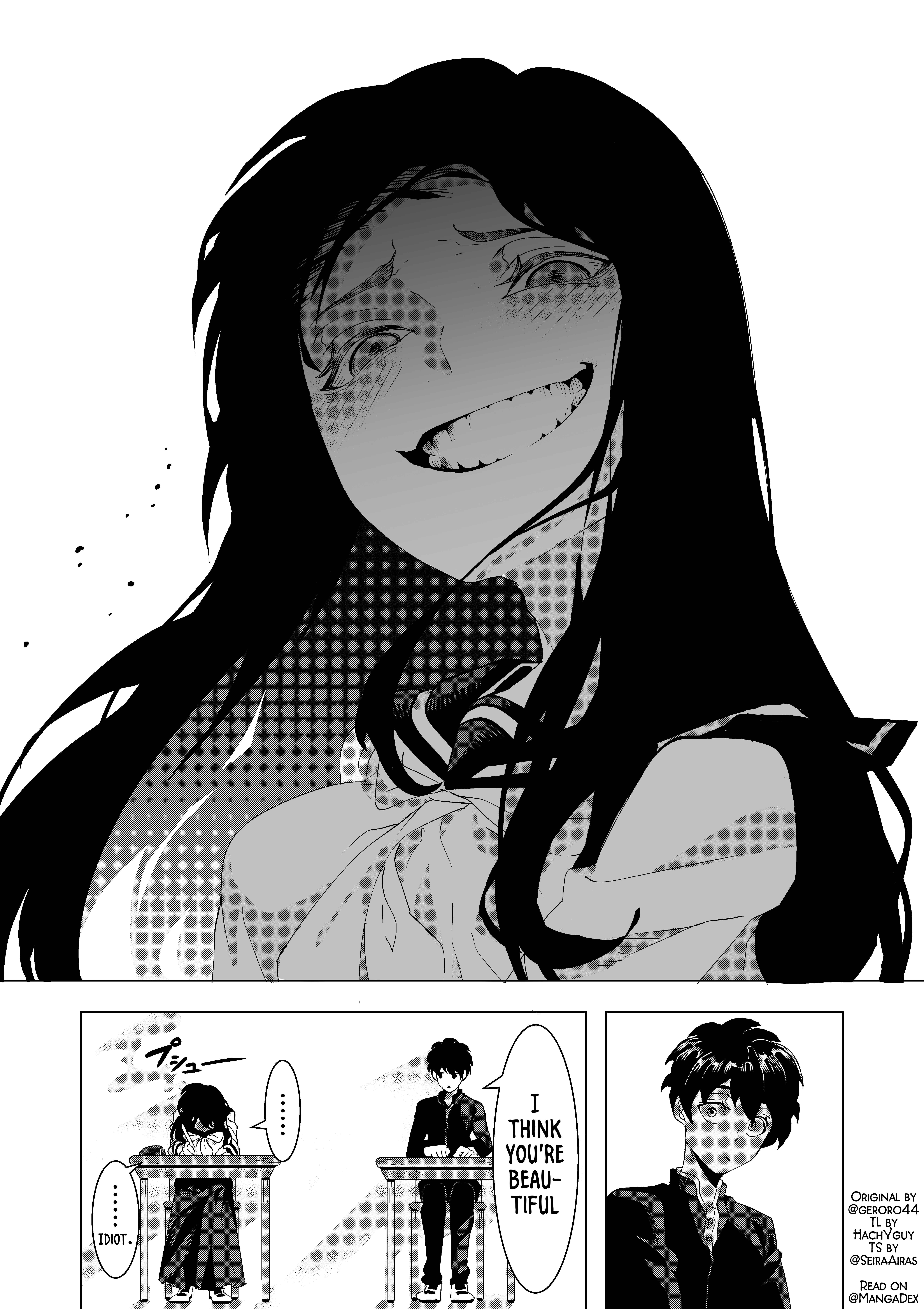 Page 4 Chapter 1 A Story About a Creepy Girls Smile