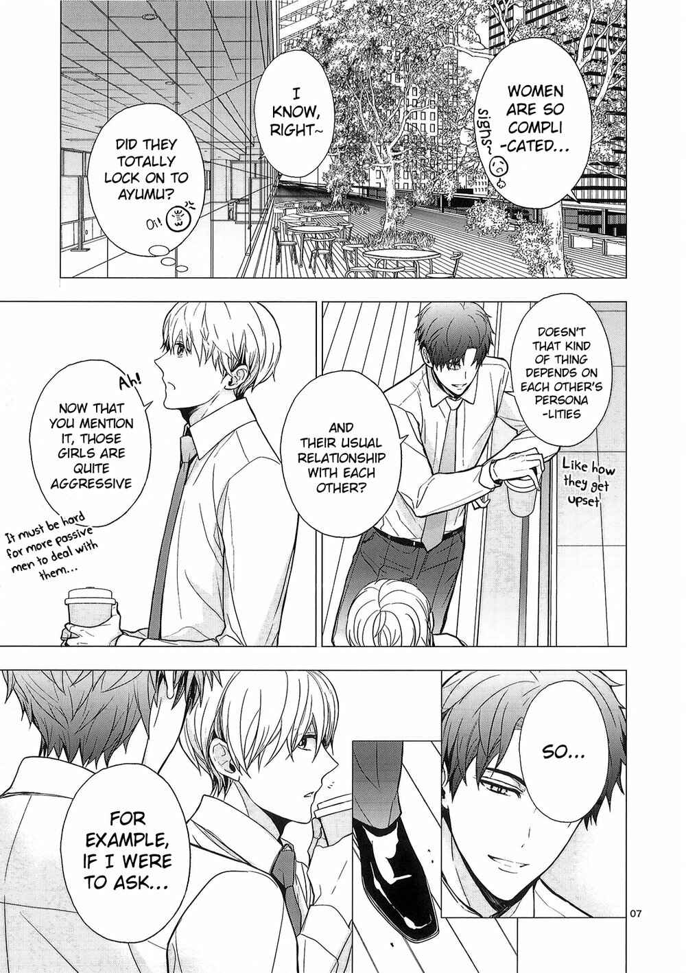 Page 8 Chapter 1 Eigyou Nika!