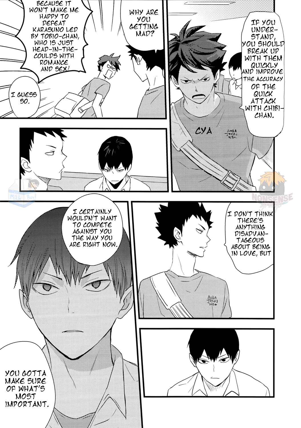 Page 11 Chapter 2 Haikyuu!! - This Shadow is Made of Ashes (Doujinshi)