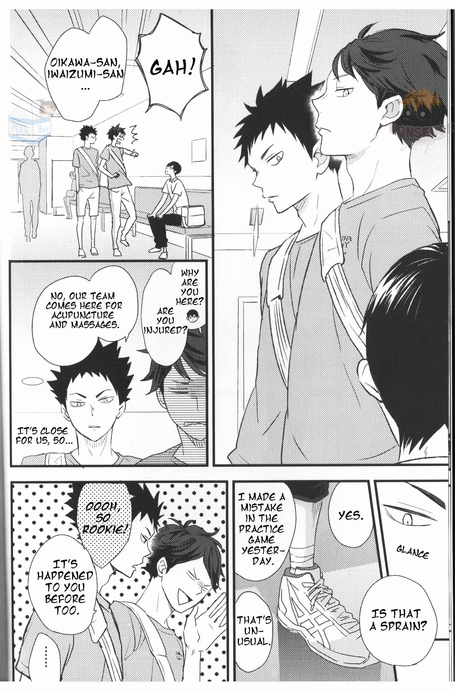 Page 6 Chapter 2 Haikyuu!! - This Shadow is Made of Ashes (Doujinshi)