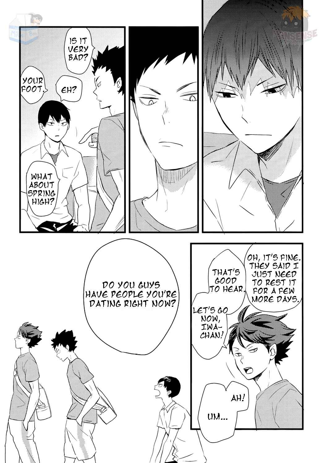 Page 7 Chapter 2 Haikyuu!! - This Shadow is Made of Ashes (Doujinshi)
