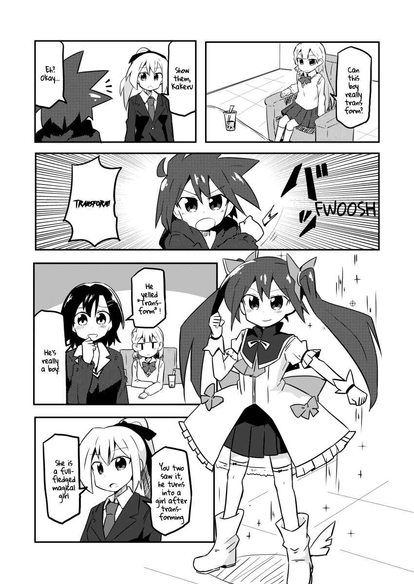 Page 10 Chapter 3 Mahou Shoujo Kakeru
