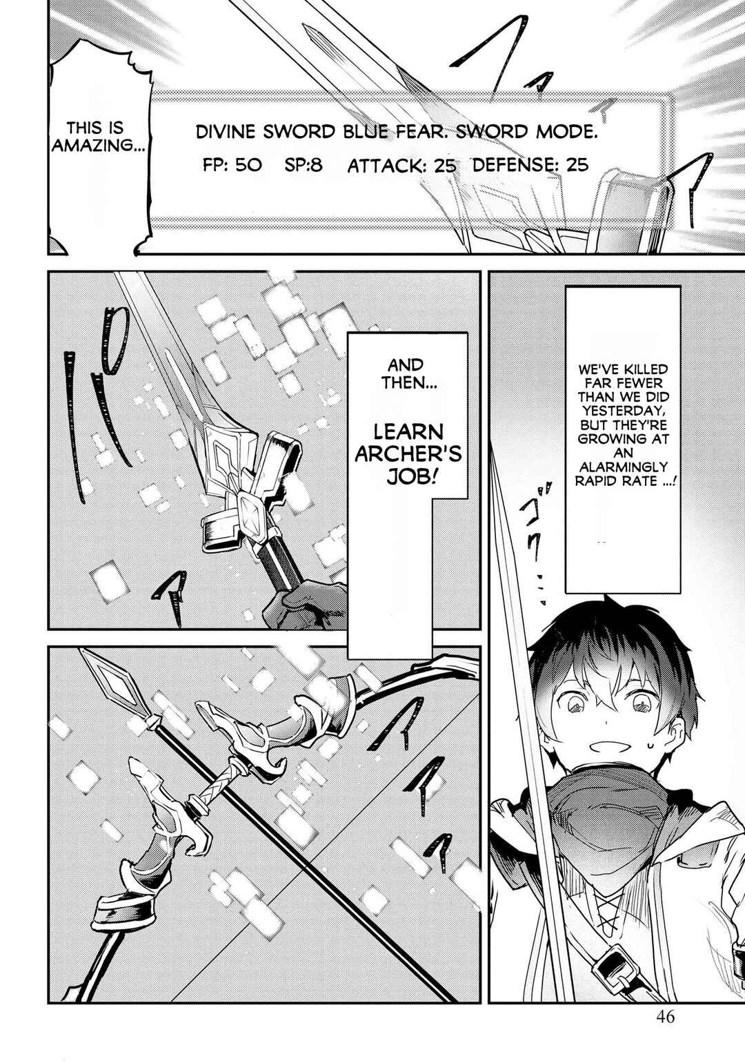 Page 23 Chapter 2 Sekai de Yuiitsu no [Shinken Zukai] na no ni Senryokugai to Yobareta Ore, Kakusei Shita [Shinken] to Saikyou ni Naru