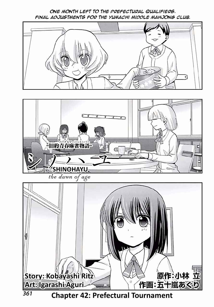 Page 1 Chapter 42 Shinohayu - The Dawn of Age
