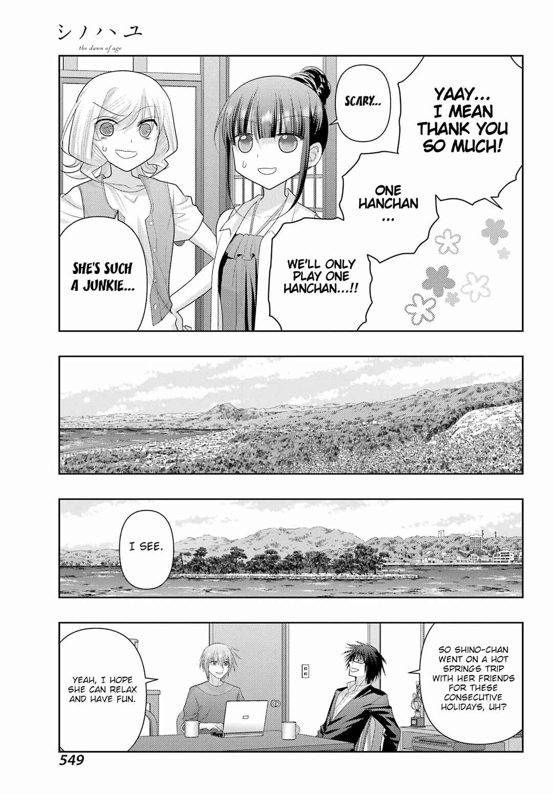 Page 10 Chapter 122 Shinohayu - The Dawn of Age