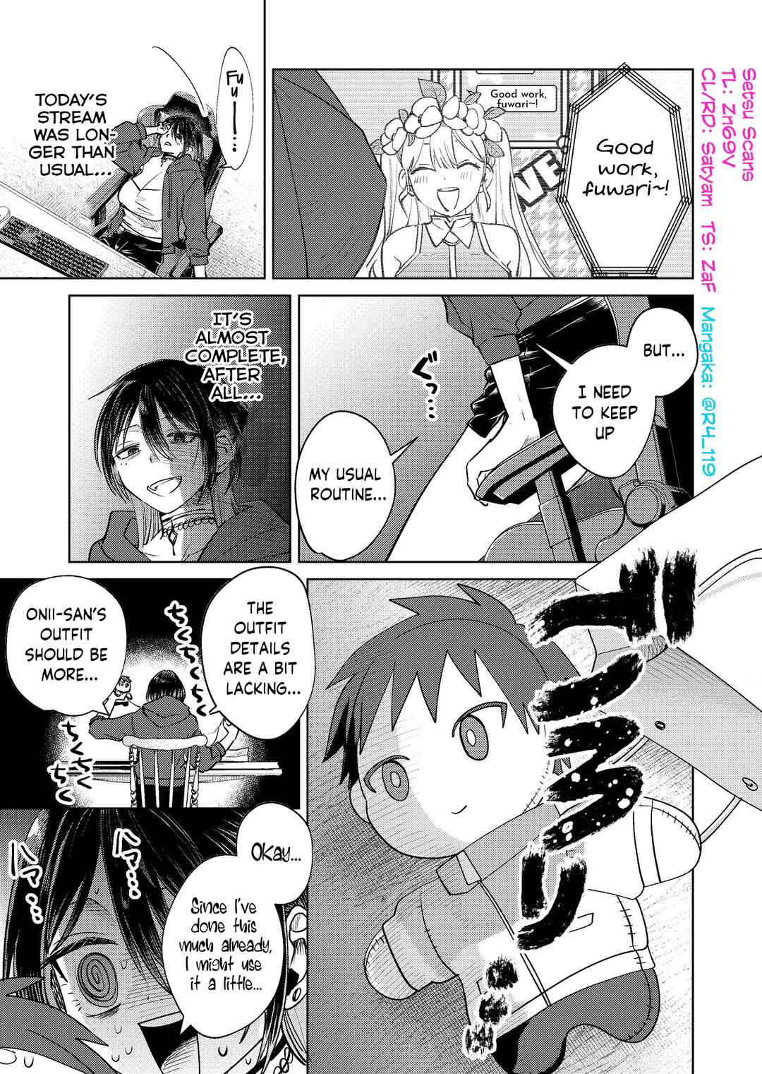 Page 1 Chapter 17.6 My Favorite VTuber Is Scary IRL