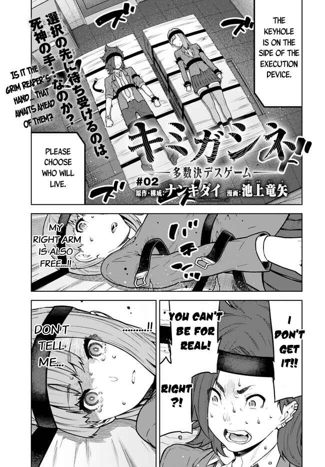 Page 2 Chapter 2 Your Turn to Die: Majority Vote Death Game