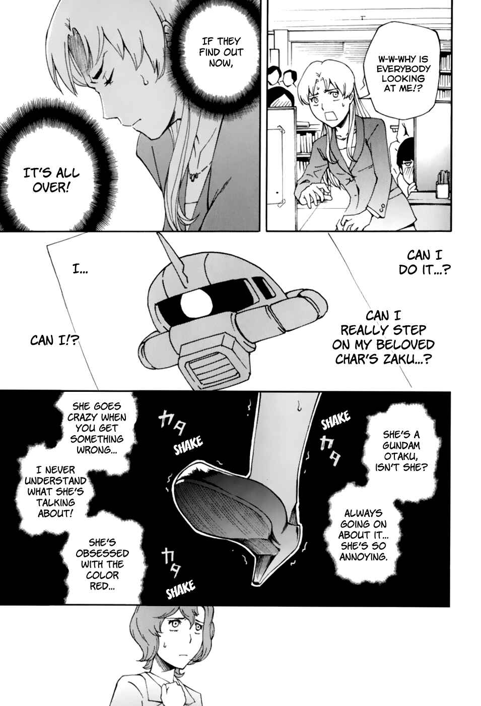 Page 21 Chapter 24 Gundam Otaku Girl