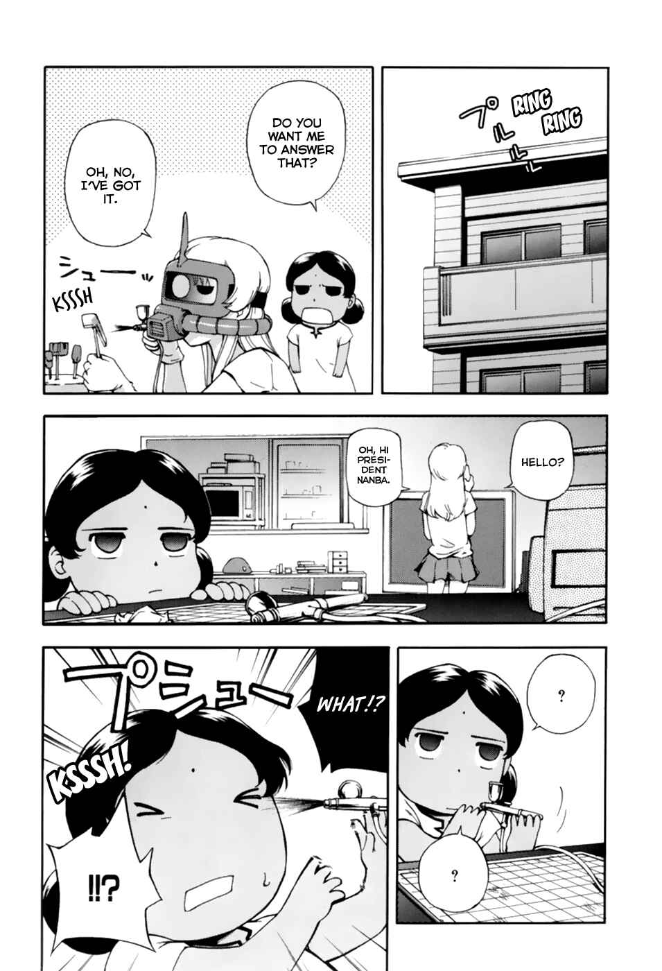 Page 6 Chapter 25 Gundam Otaku Girl