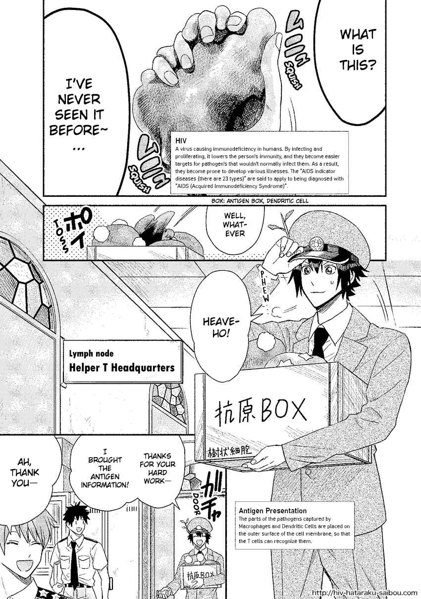 Page 10 Chapter Unknown_0f51 Hataraku Saibou HIV Special Edition