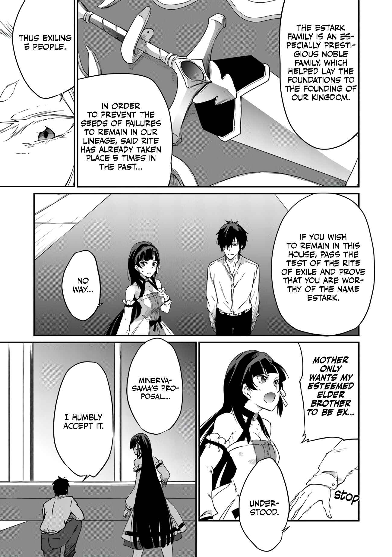 Page 8 Chapter 1 Saikyou Fuhai no Shinkentsukai