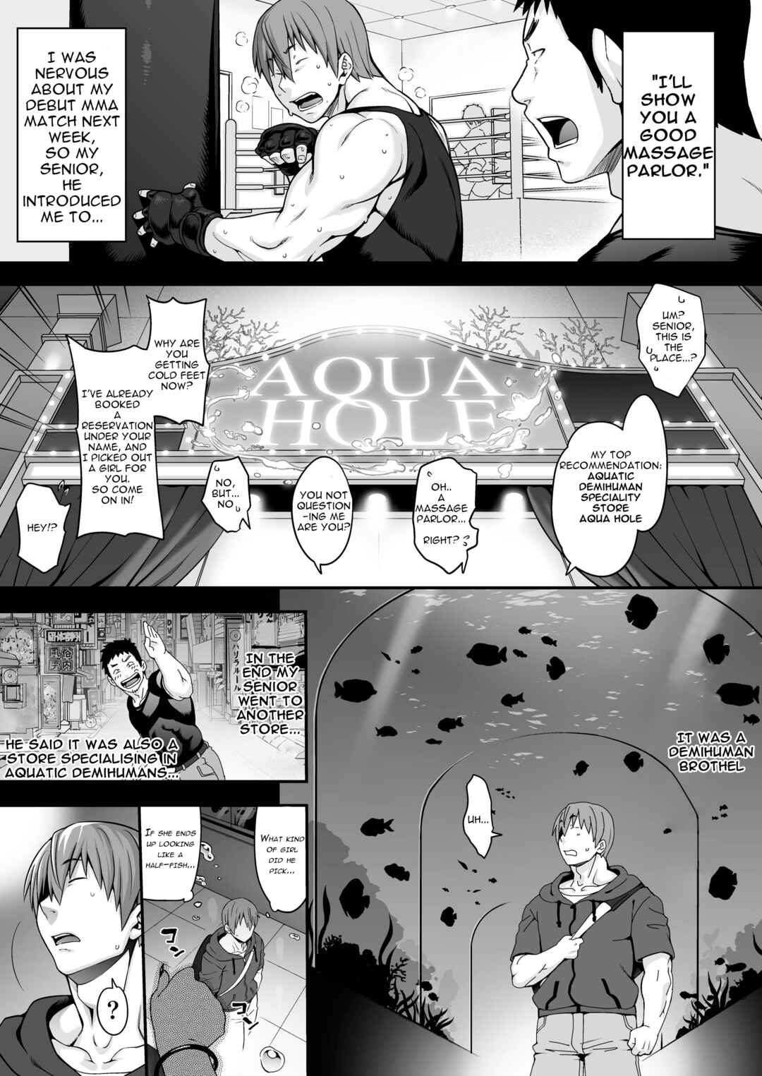 Page 1 Chapter 3 Ajin Fuuzoku Comic Anthology