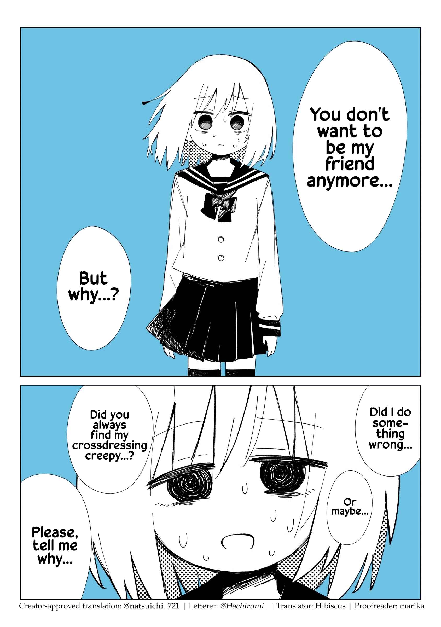 Page 1 Chapter 1 I Want To See the Look on the Femboy’s Face When I Stop Being Friends With Him