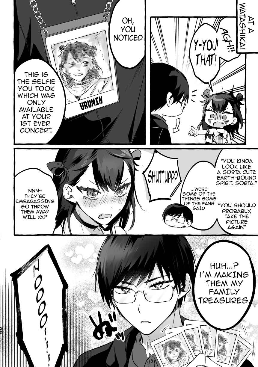 Page 1 Chapter 1.5 Damedol to Sekai ni Hitori Dake no Fan (Pre-Serialization)