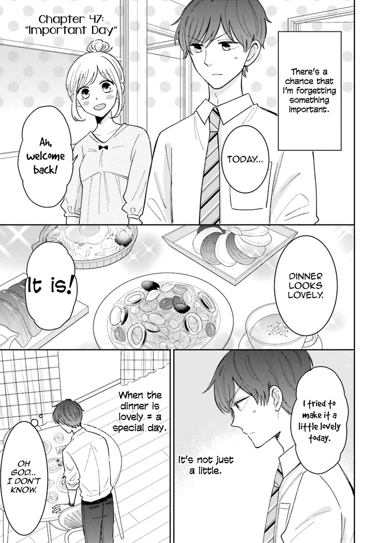 Page 1 Chapter 47 Sweet & Tart Boyfriend